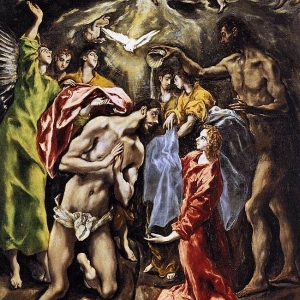 El Greco, Chrzest Pański (1608-1614)