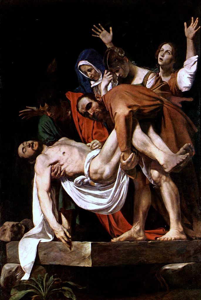 Caravaggio. Złożenie do grobu