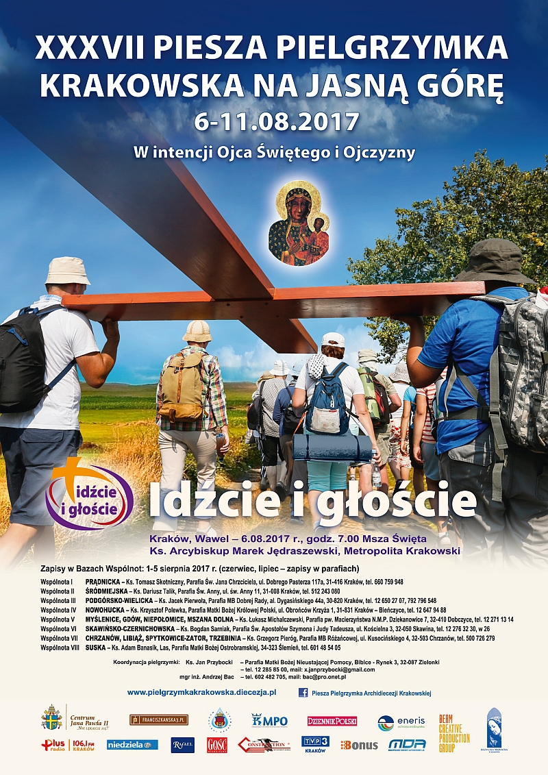Pielgrzymka 2017 - plakat