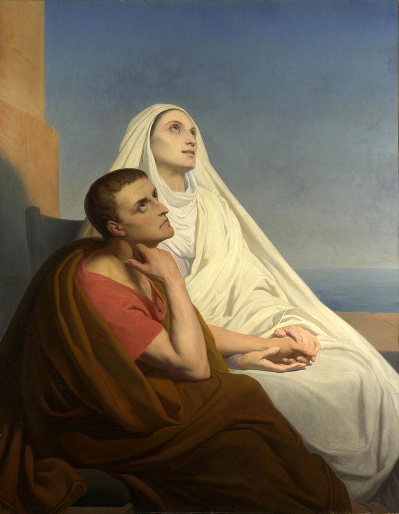 św. Augustyn i św. Monika