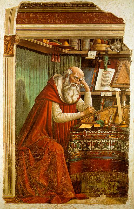 Domenico Ghirlandaio, Hieronim w pracowni